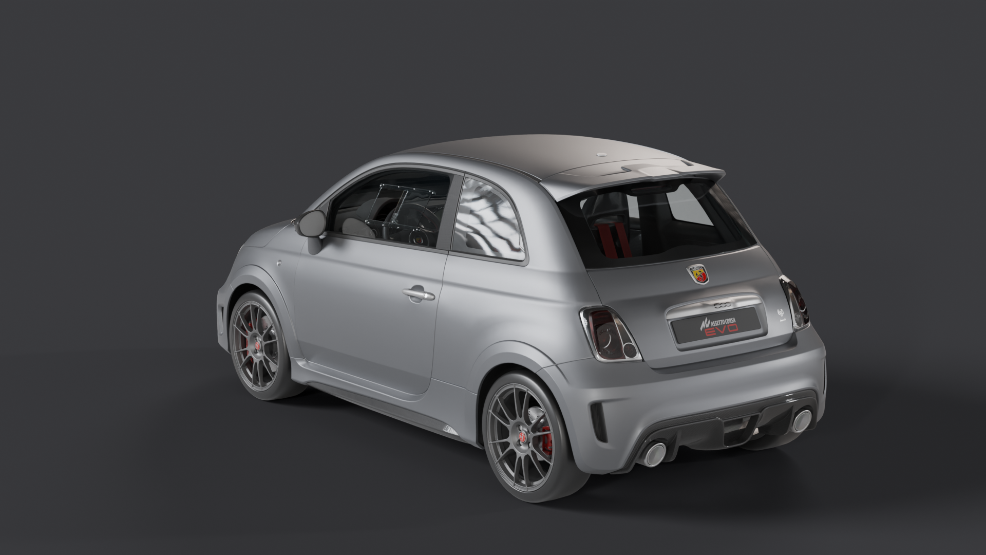 Abarth 695 Biposto — Trois-quarts arrière