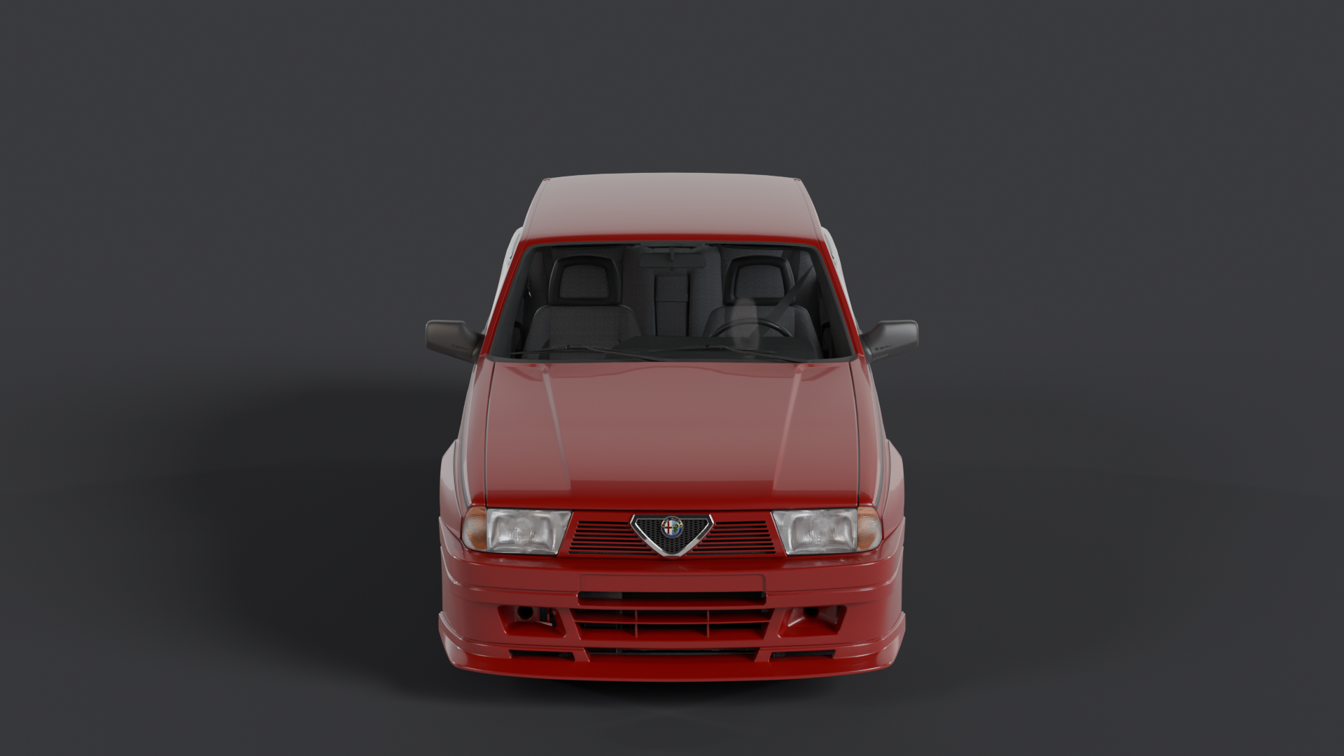 Alfa Romeo 75 Turbo EVO en rotation
