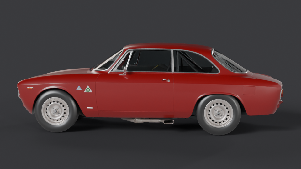 Alfa Romeo Giulia GTA Sprint — Profil
