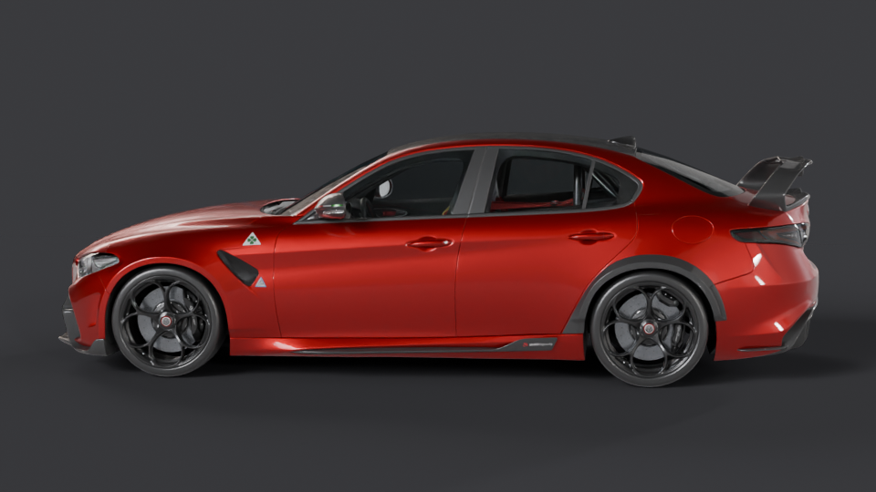 Alfa Romeo Giulia GTAm — Profil