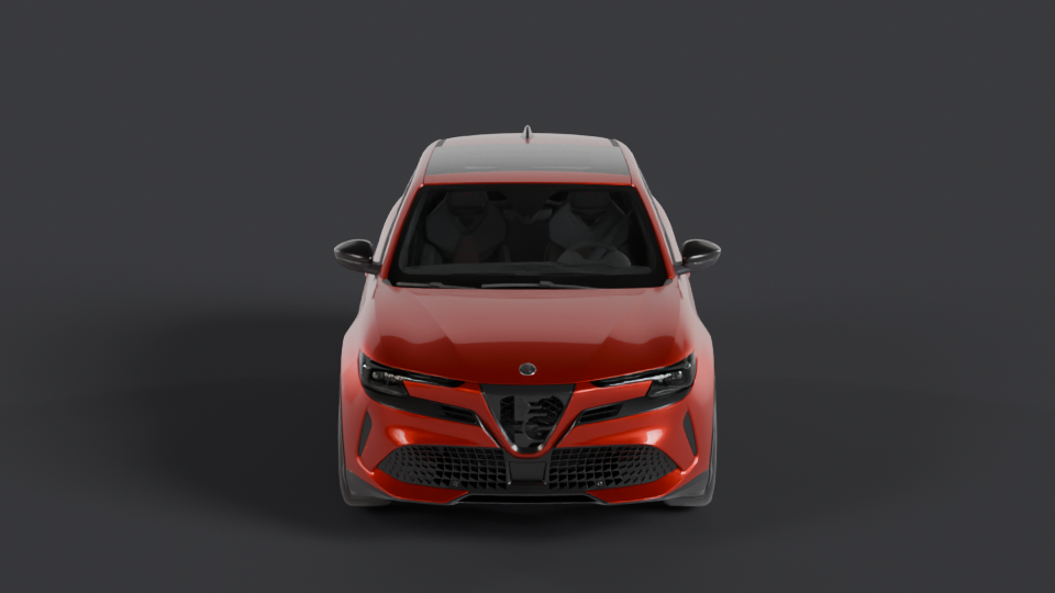Alfa Romeo Junior en rotation