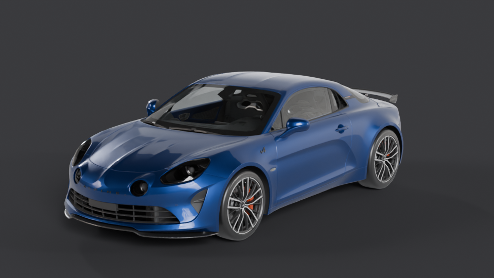 Alpine A110 S — Trois-quarts avant