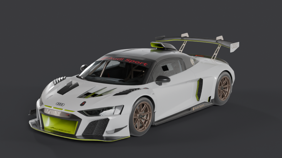 Audi R8 LMS GT2 — Trois-quarts avant