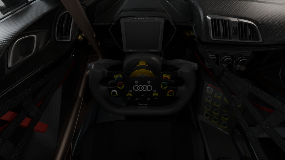 Audi R8 LMS GT2 — Intérieur