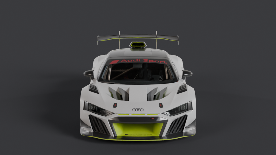 Audi R8 LMS GT2 en rotation