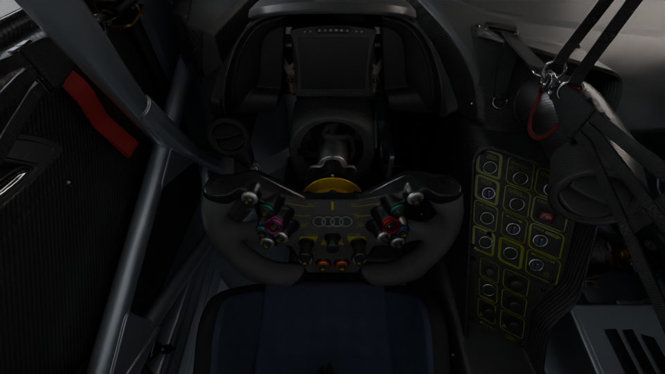 Audi R8 LMS GT3 EVO 2 — Intérieur