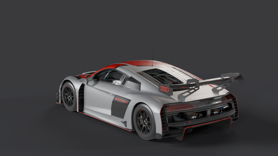 Audi R8 LMS GT3 EVO 2 — Trois-quarts arrière