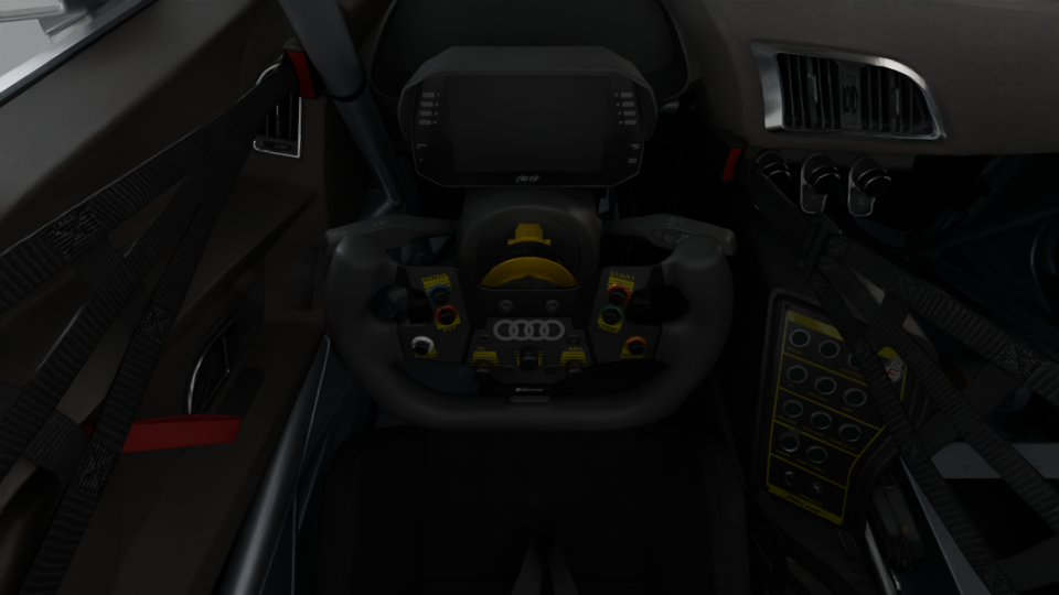 Audi R8 LMS GT4 EVO — Intérieur