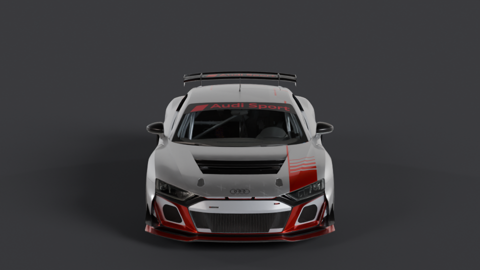 Audi R8 LMS GT4 EVO en rotation