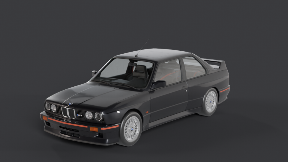 BMW M3 E30 EVO III — Trois-quarts avant