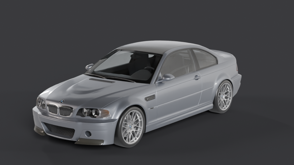 BMW M3 E46 CSL — Trois-quarts avant