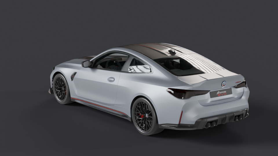 BMW M4 CSL — Trois-quarts arrière