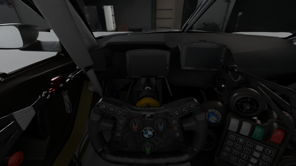 BMW M4 GT3 — Intérieur