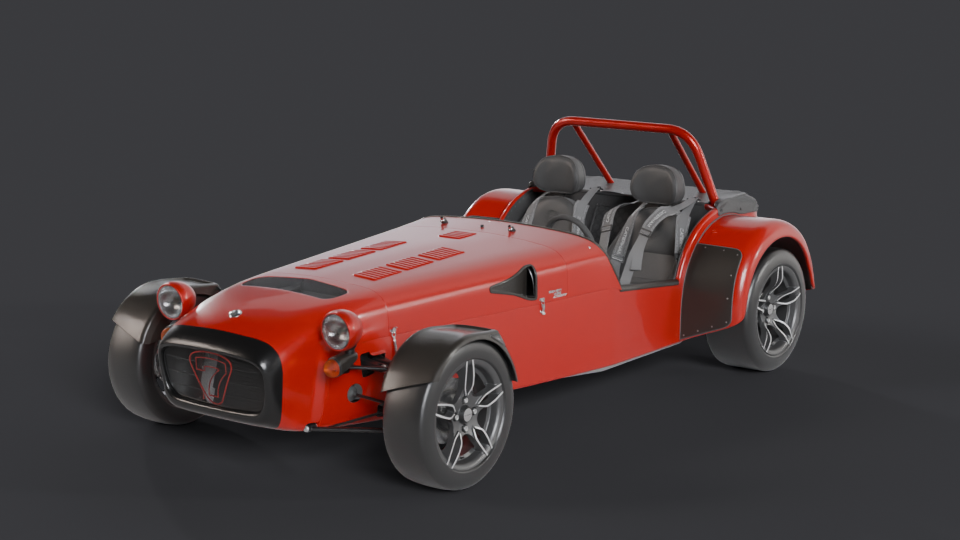 Caterham 485 CSR — Trois-quarts avant