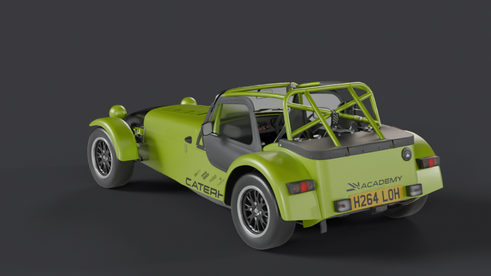 Caterham Academy — Trois-quarts arrière
