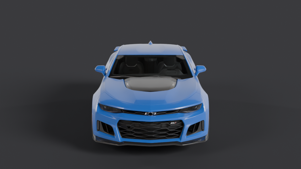 Chevrolet Camaro ZL1 en rotation