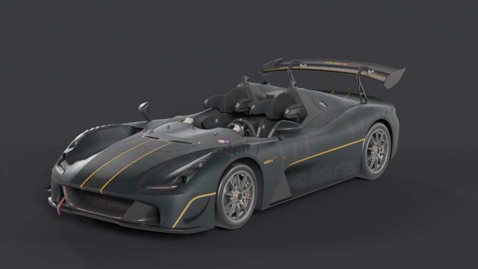 Dallara EXP — Trois-quarts avant