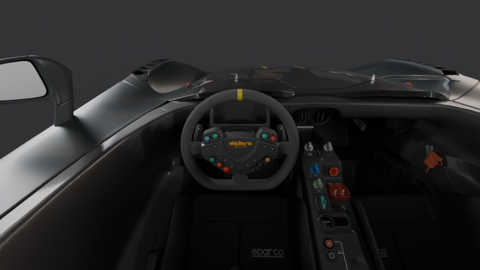 Dallara EXP — Intérieur