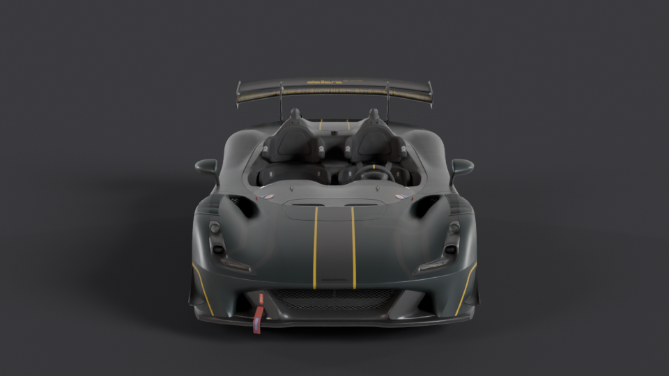 Dallara EXP en rotation