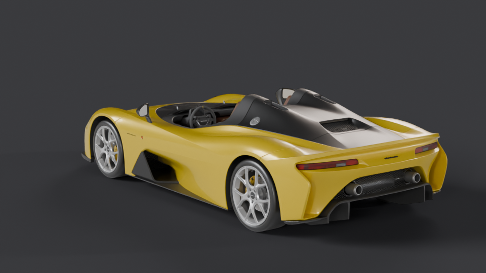 Dallara Stradale Coupe — Trois-quarts arrière