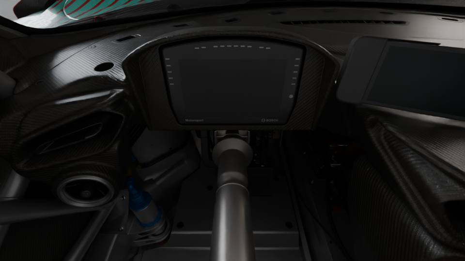 Ferrari 296 GT3 — Intérieur