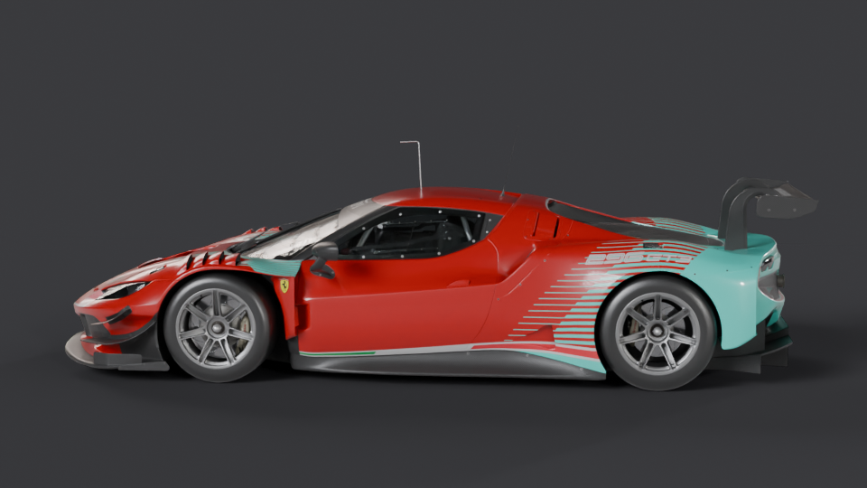 Ferrari 296 GT3 — Profil
