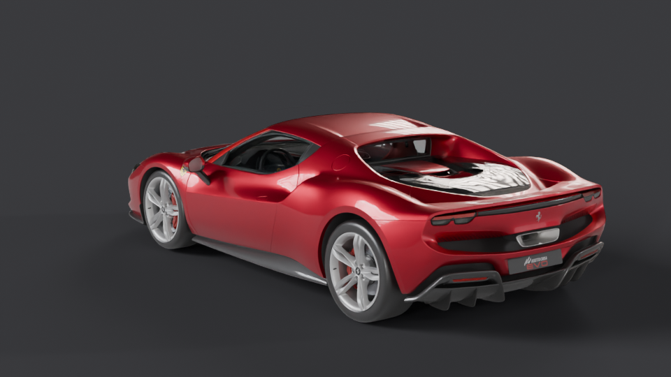 Ferrari 296 GTB — Trois-quarts arrière