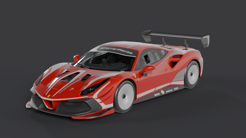 Ferrari 488 Challenge EVO — Trois-quarts avant