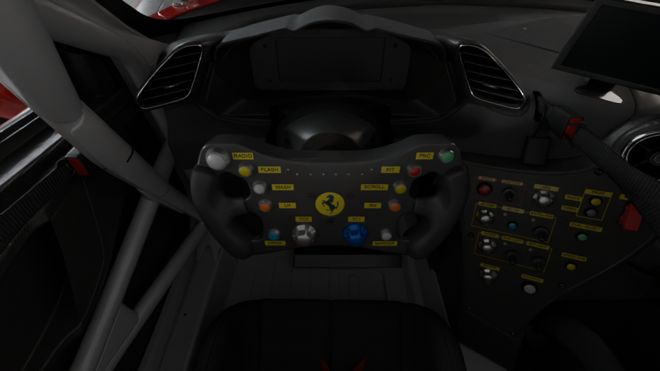 Ferrari 488 Challenge EVO — Intérieur