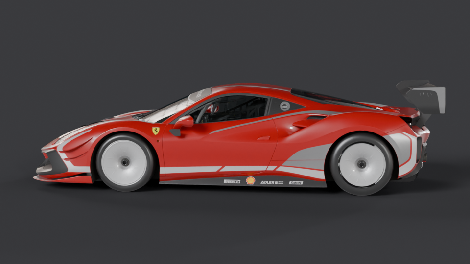 Ferrari 488 Challenge EVO — Profil