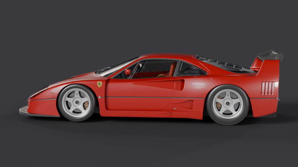 Ferrari F40 LM — Profil