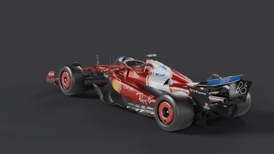 Ferrari SF 25 — Trois-quarts arrière