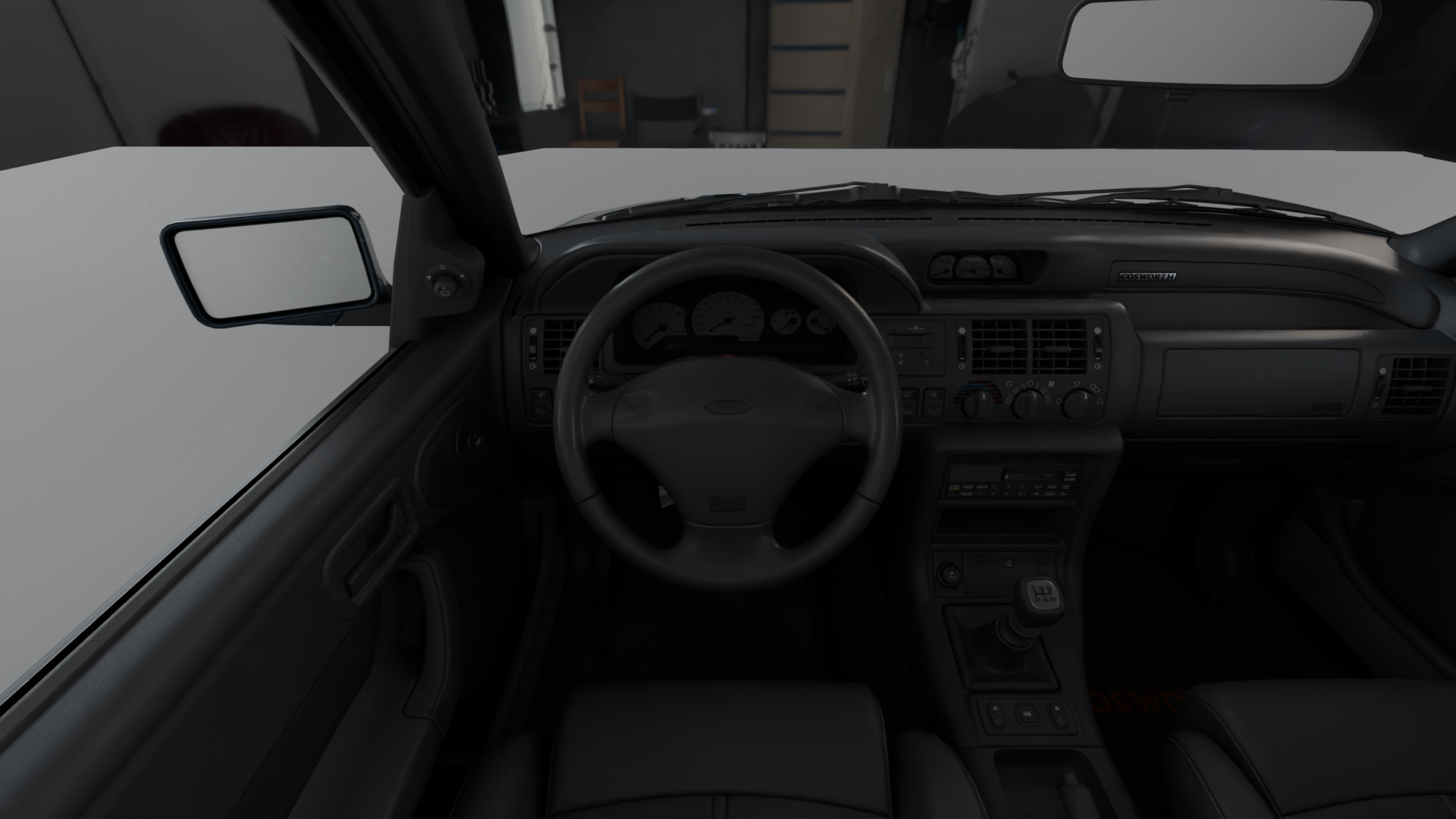 Ford Escort RS Cosworth — Intérieur