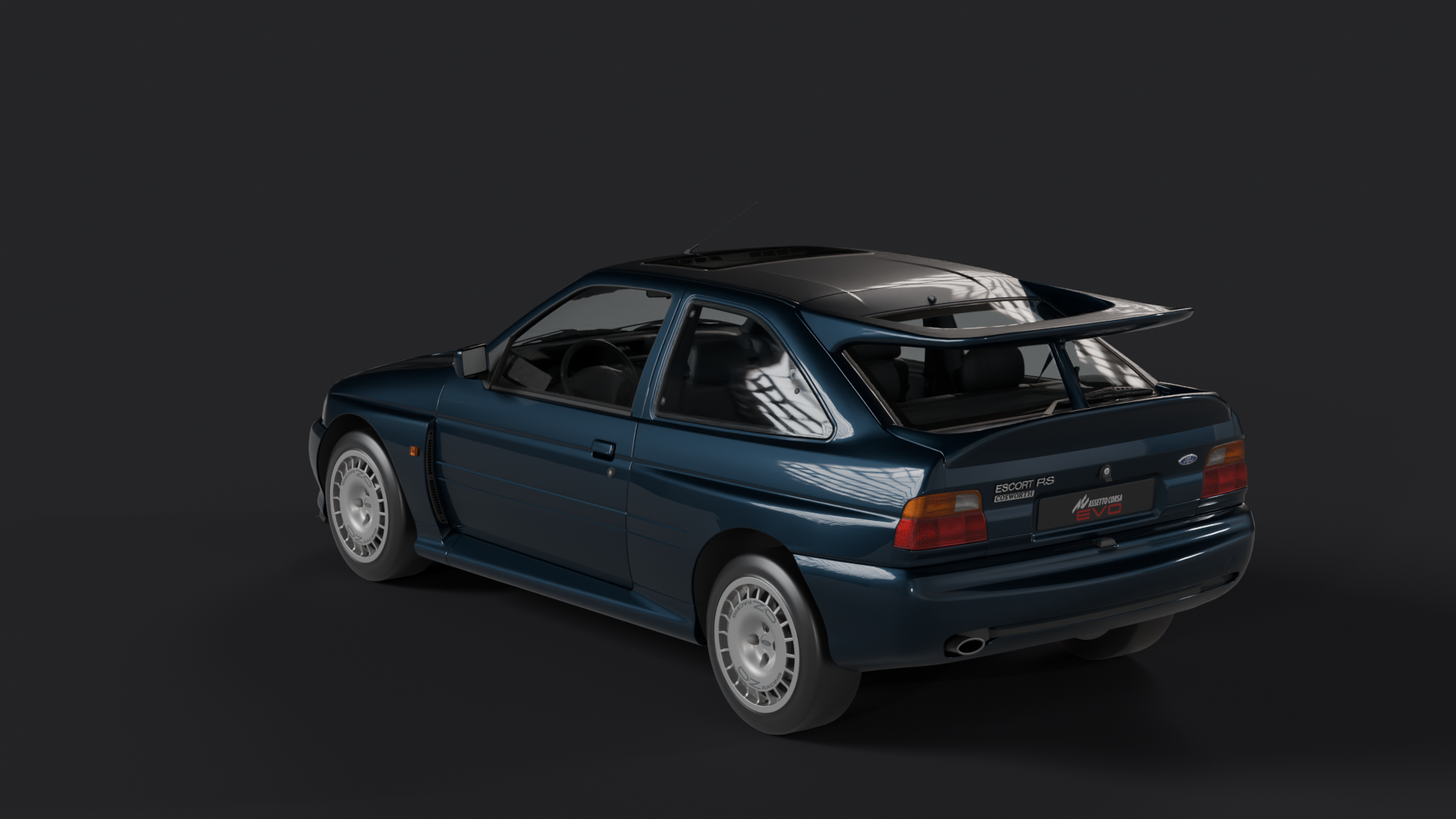 Ford Escort RS Cosworth — Trois-quarts arrière
