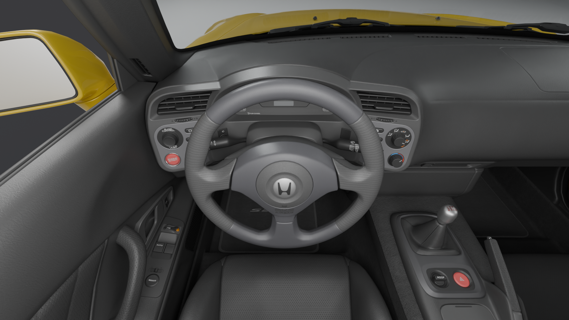 Honda S2000 AP1 — Intérieur