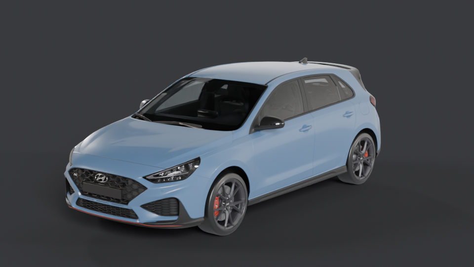 Hyundai i30 N HB — Trois-quarts avant