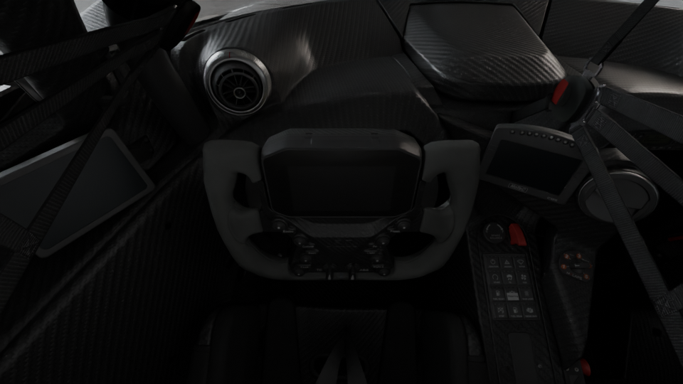 KTM X-Bow GT2 — Intérieur