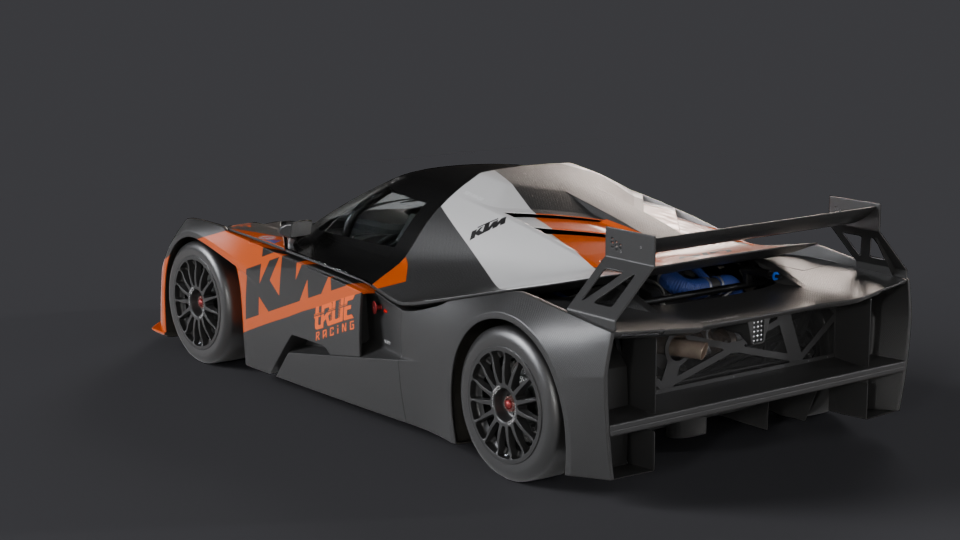 KTM X-Bow GT4 — Trois-quarts arrière