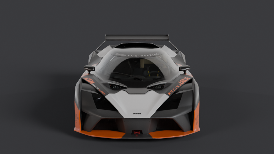 KTM X-Bow GT4 en rotation