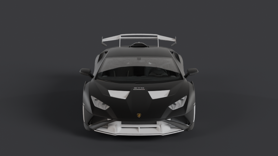 Lamborghini Huracán STO en rotation