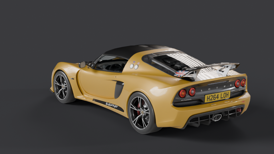 Lotus Exige V6 CUP — Trois-quarts arrière