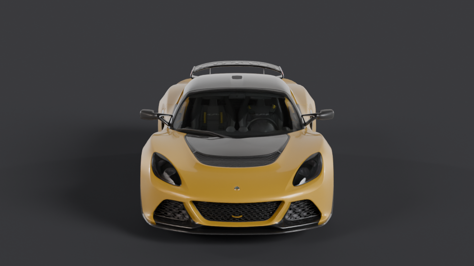 Lotus Exige V6 CUP en rotation