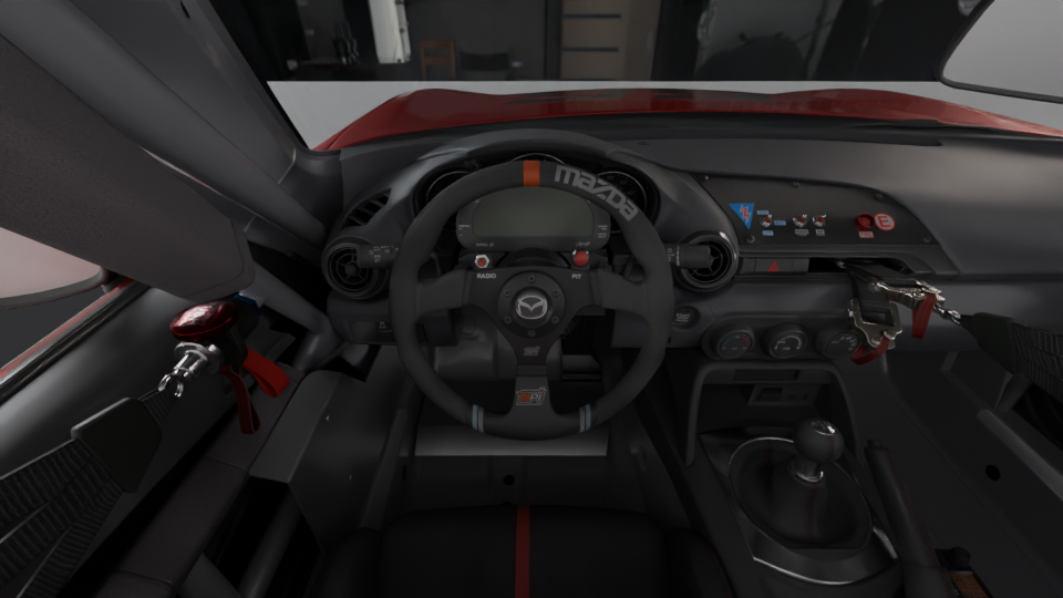 Mazda MX-5 ND Cup — Intérieur