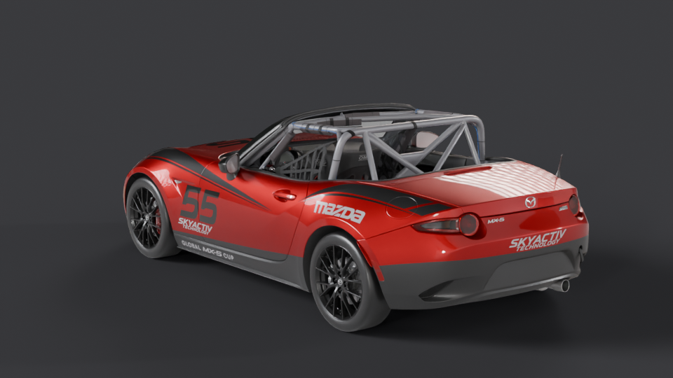Mazda MX-5 ND Cup — Trois-quarts arrière