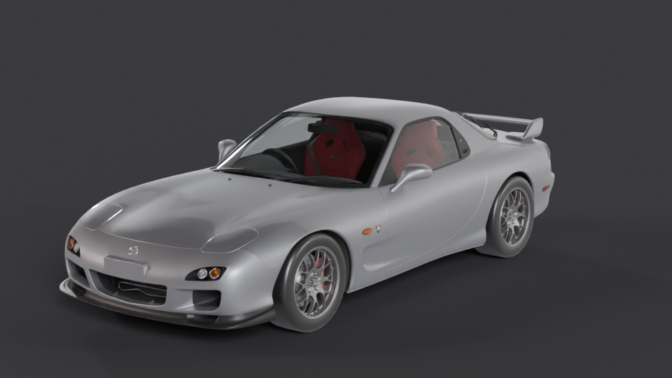 Mazda RX-7 FD — Trois-quarts avant