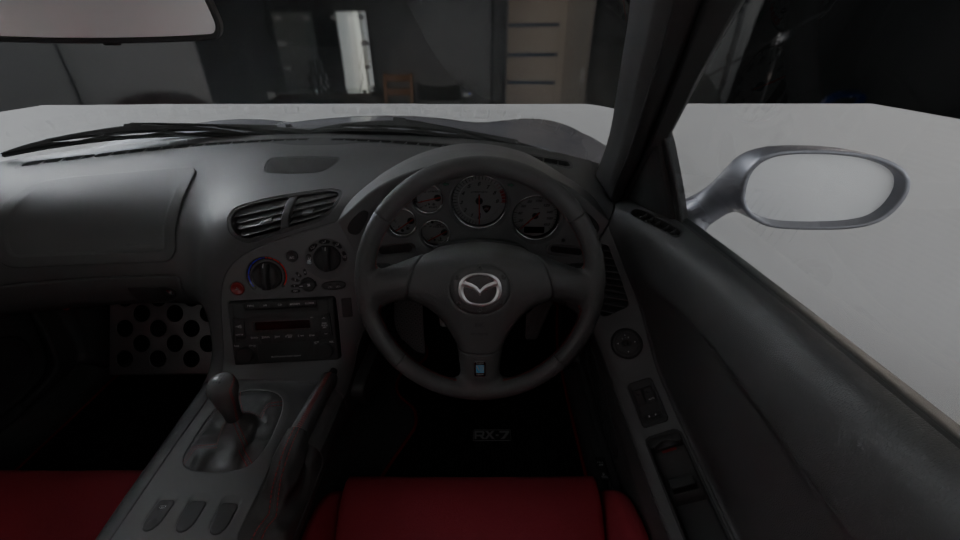 Mazda RX-7 FD — Intérieur