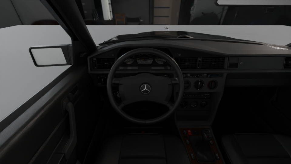 Mercedes 190E EVO II — Intérieur