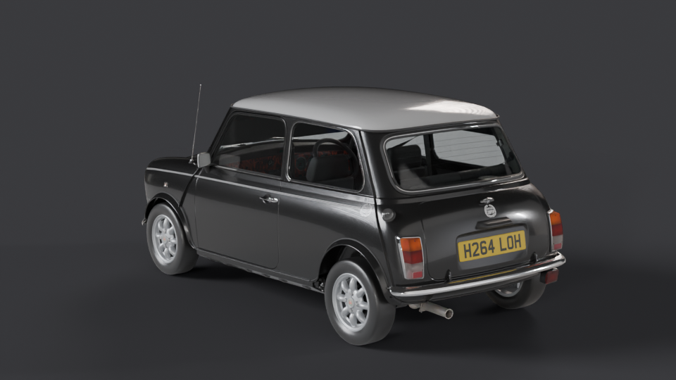 Mini JCS 1990 — Trois-quarts arrière