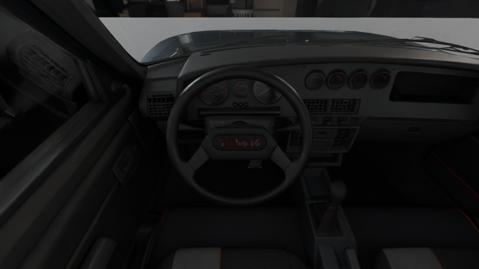 Peugeot 205 T16 — Intérieur