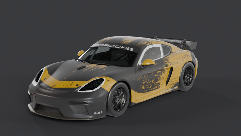 Porsche 718 Cayman GT4 CS MR — Trois-quarts avant